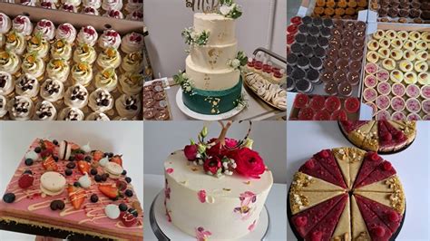 Detailná fotografia rôznych druhov svadobných medíkov a ich zdobenia