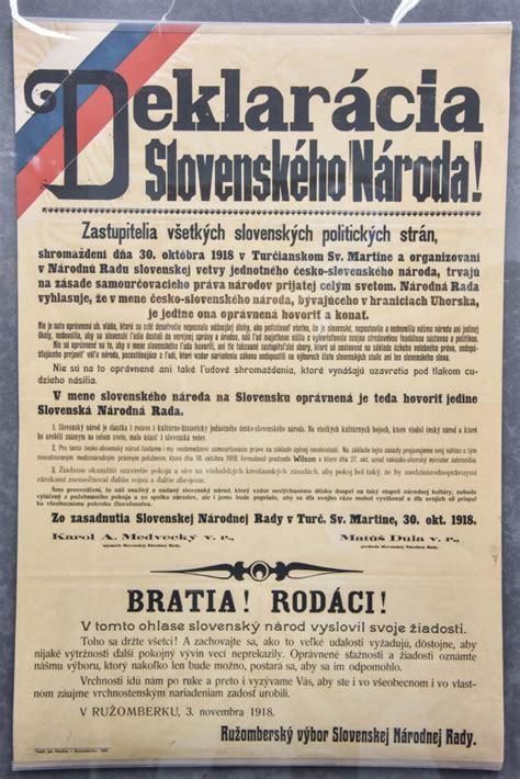 Historická budova Tatrabanky v Martine, kde bola prijatá Martinská deklarácia
