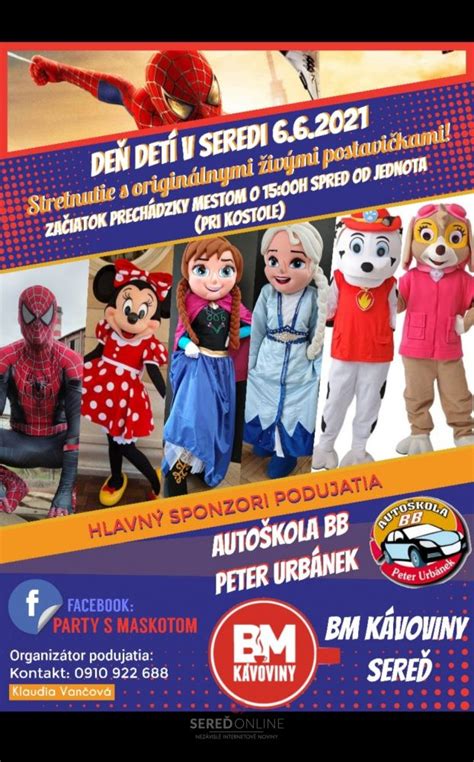 Ilustrácia detskej narodeninovej oslavy s maskotmi a animátormi v tematickom prostredí