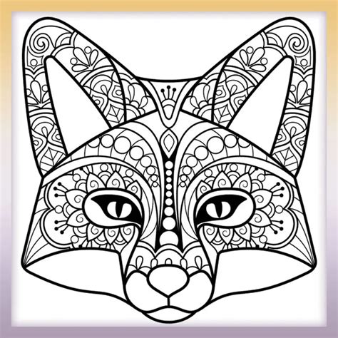 Schéma rozhrania online omaľovánky s magickou paletou farieb