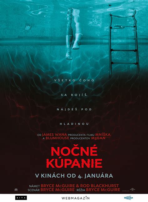 Scéna z hororu Nočné kúpanie s bazénom