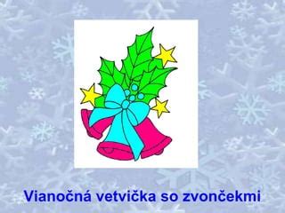 Vianočná ilustrácia so zvončekmi a rodinou