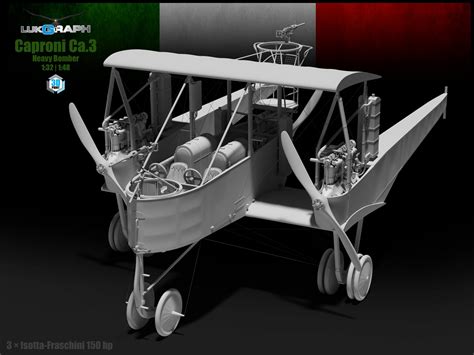 Schéma letovej trasy a technický nákres lietadla Caproni 450