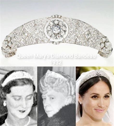 Infografika: História a detaily tiary Queen Mary’s diamond bandeau