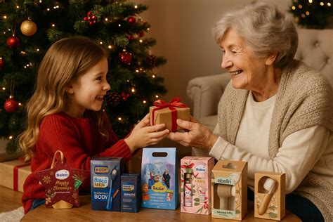 Ilustračný obrázok detí s radosťou rozbaľujúcich darčeky