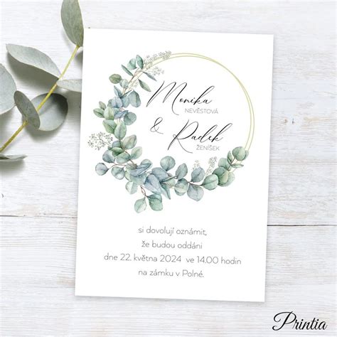 Tematické svadobné oznámenie s motívom mora