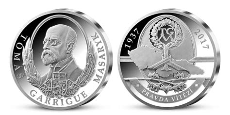 Pamätná medaila k 85. narodeninám T. G. Masaryka