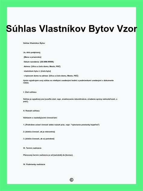 Ilustračná schéma navrhovaného programu schôdze vlastníkov