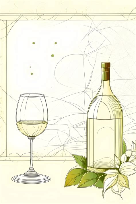 ilustrácia narodeninovej oslavy s fľašou vína