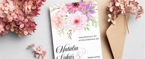 ilustračné foto rôznych typov pozvánok (svadobné, narodeninové, firemné)