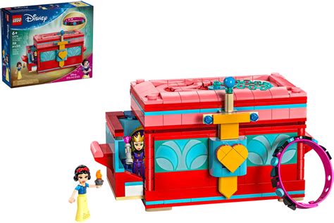 Hotová šperkovnica z LEGO kociek s Disney motívmi