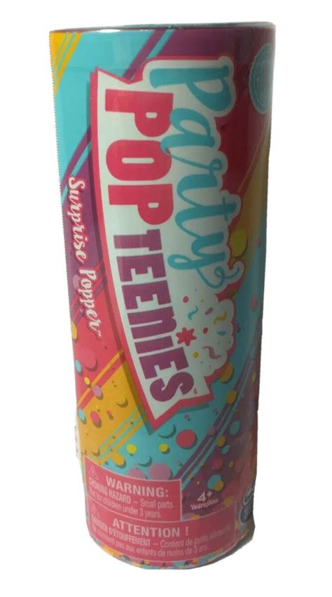 Party Pop Teenies unboxing experience with confetti pop
