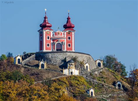 Architektonická schéma exteriéru kostola a priľahlej kalvárie