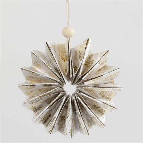 Návod na výrobu papierovej vianočnej gule.