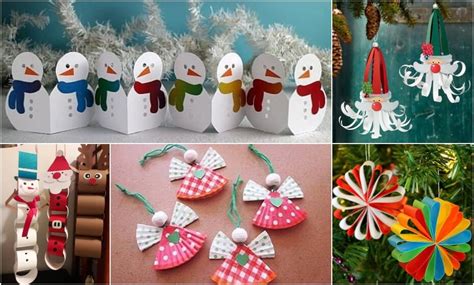 Detské vianočné ozdoby na nástenke v školskej triede