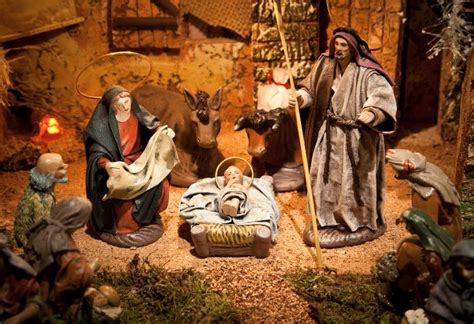 Scéna narodenia Ježiša Krista v Betleheme s tromi kráľmi