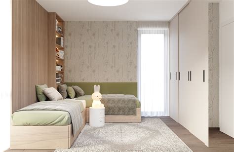 návrh interiéru hernej izby s využitím sedacích vakov, obrazov a dekoratívnych prvkov