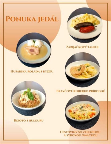 infografika: harmonogram výdaja jedál v TUZVO jedálni