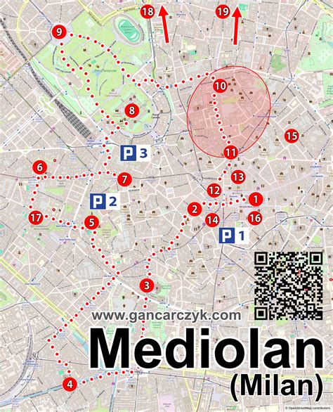 Mapa turistických atrakcií v regióne Malopoľsko so zameraním na detské parky.