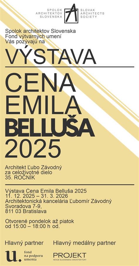 Portrét architekta Emila Belluša a ukážka jeho architektonického diela