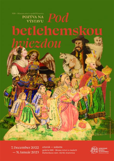 Ilustrácia historického koledovania s betlehemskou hviezdou v zasneženej dedine