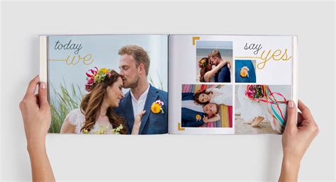ukážka fotoknihy so svadobnými fotografiami
