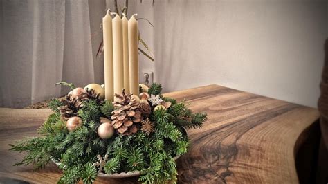 materiál na výrobu adventného svietnika