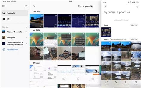 koláž vytlačených vianočných omaľovánok a tabletu s digitálnou omaľovánkou