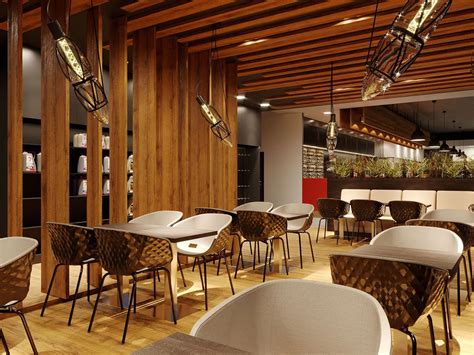 Interiér reštaurácie v Bielom dome s ponukou jedál